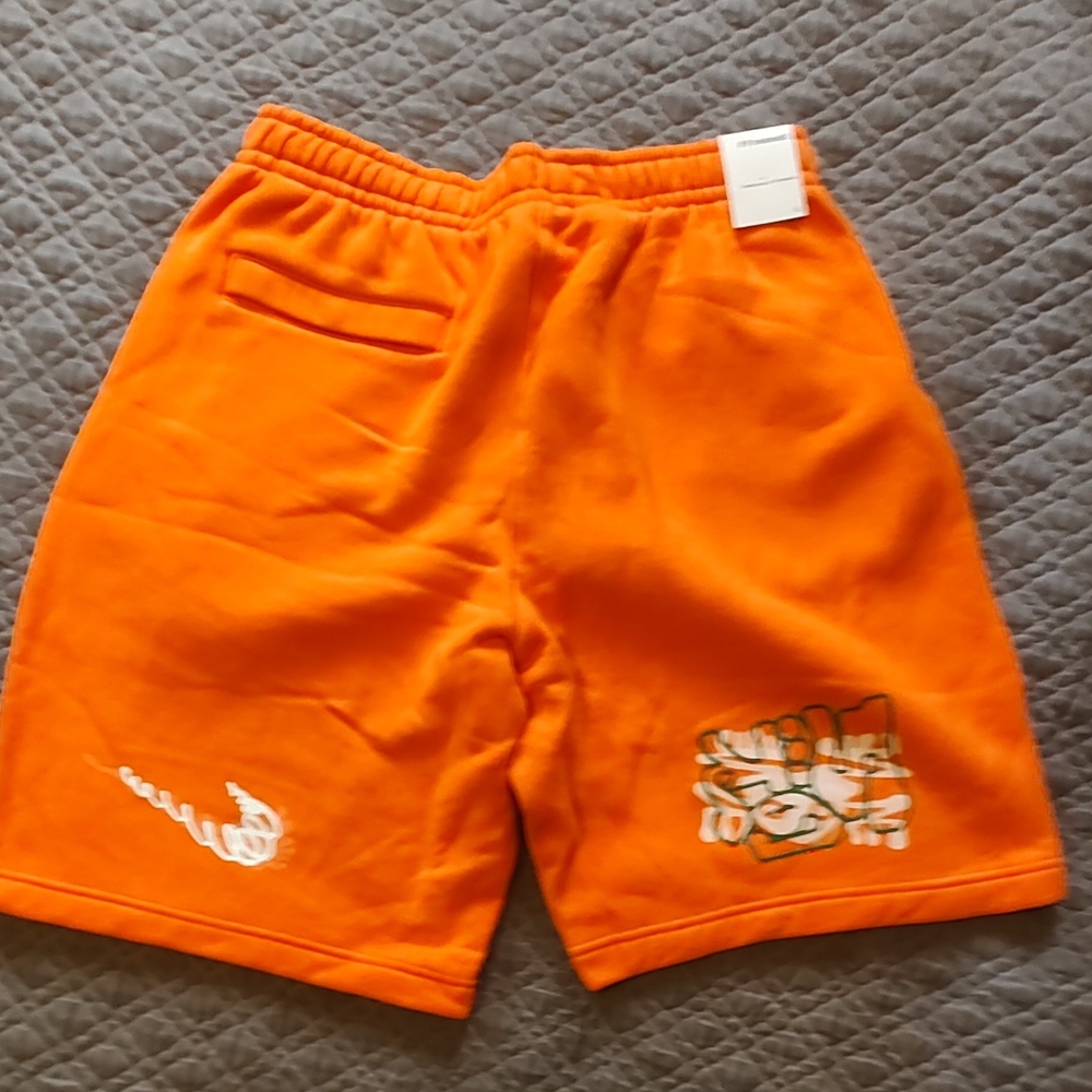 Nike Orange Men's Shorts